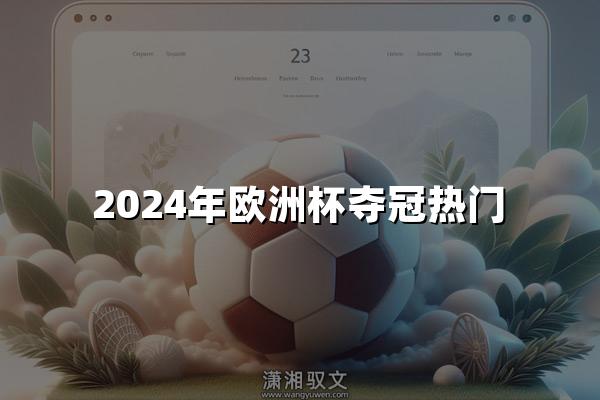 2024年欧洲杯夺冠热门