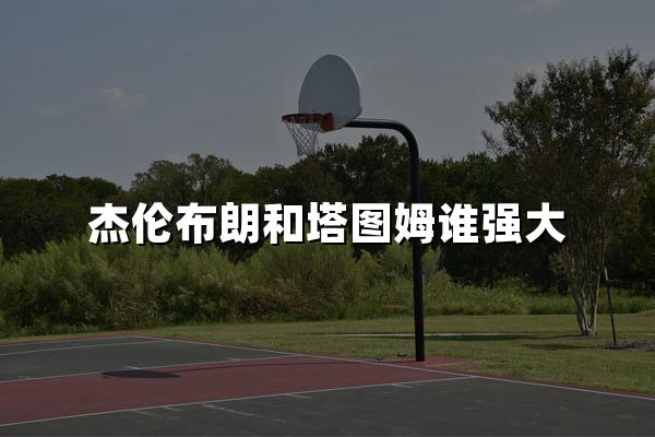 杰伦布朗和塔图姆谁强大