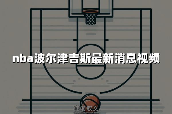 nba波尔津吉斯最新消息视频