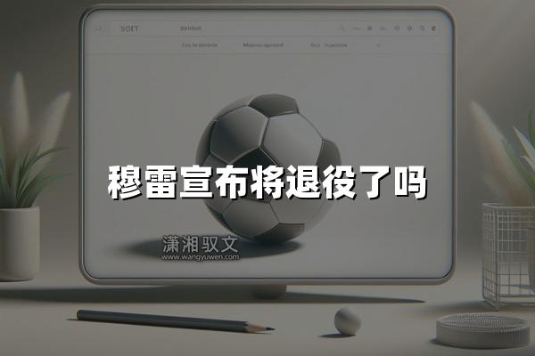 穆雷宣布将退役了吗