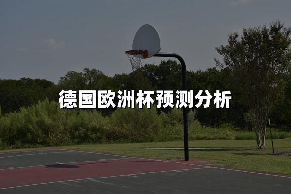 德国欧洲杯预测分析