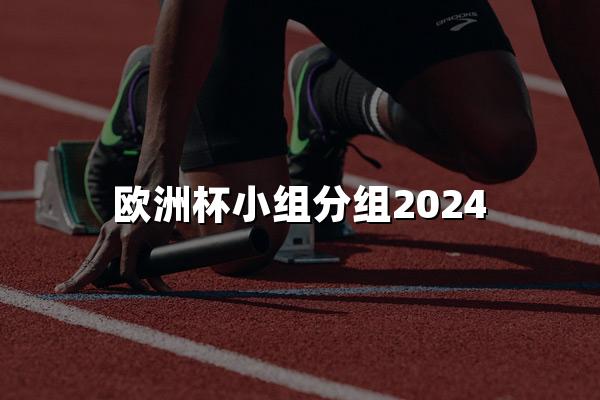 欧洲杯小组分组2024