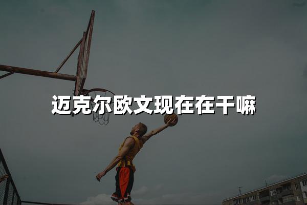 迈克尔欧文现在在干嘛