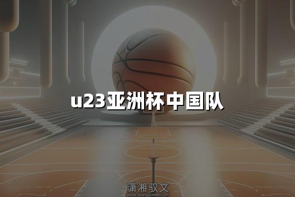 u23亚洲杯中国队