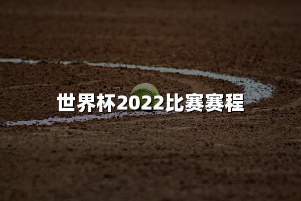 世界杯2022比赛赛程