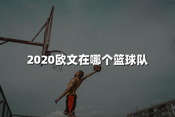 2020欧文在哪个篮球队