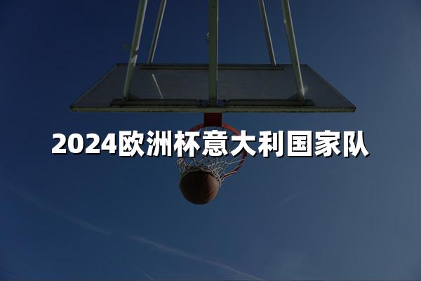 2024欧洲杯意大利国家队