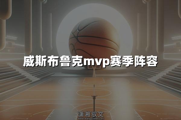 威斯布鲁克mvp赛季阵容