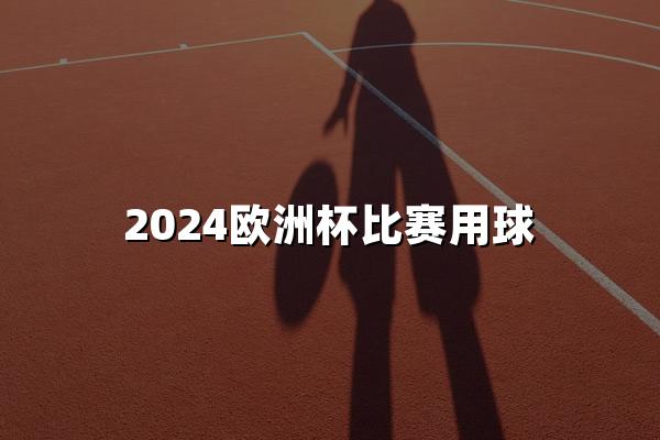 2024欧洲杯比赛用球