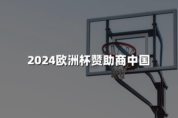 2024欧洲杯赞助商中国