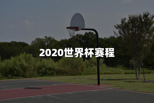 2020世界杯赛程