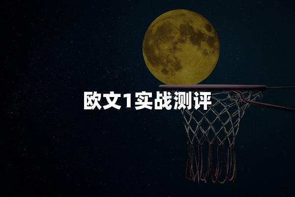 欧文1实战测评