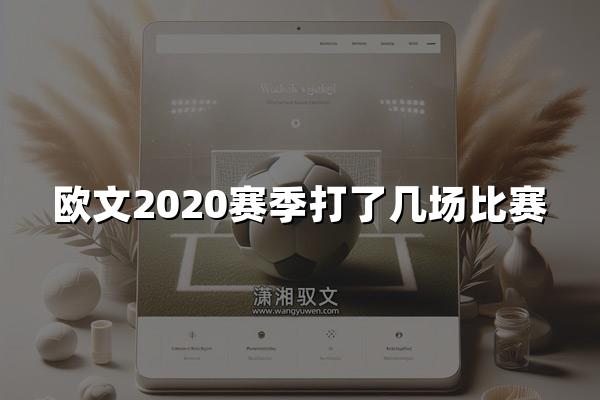 欧文2020赛季打了几场比赛